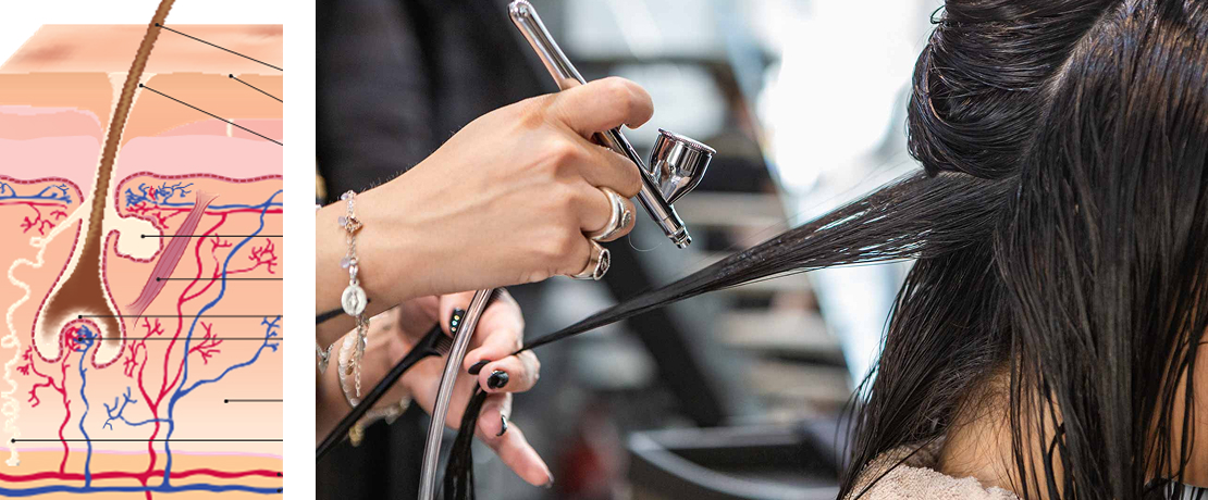 Soins capillaires par l'oxygénothérapie hyperbare